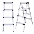 Alu Step Ladder Household Ladder Folding Multi-purpose Steps On Both Sides